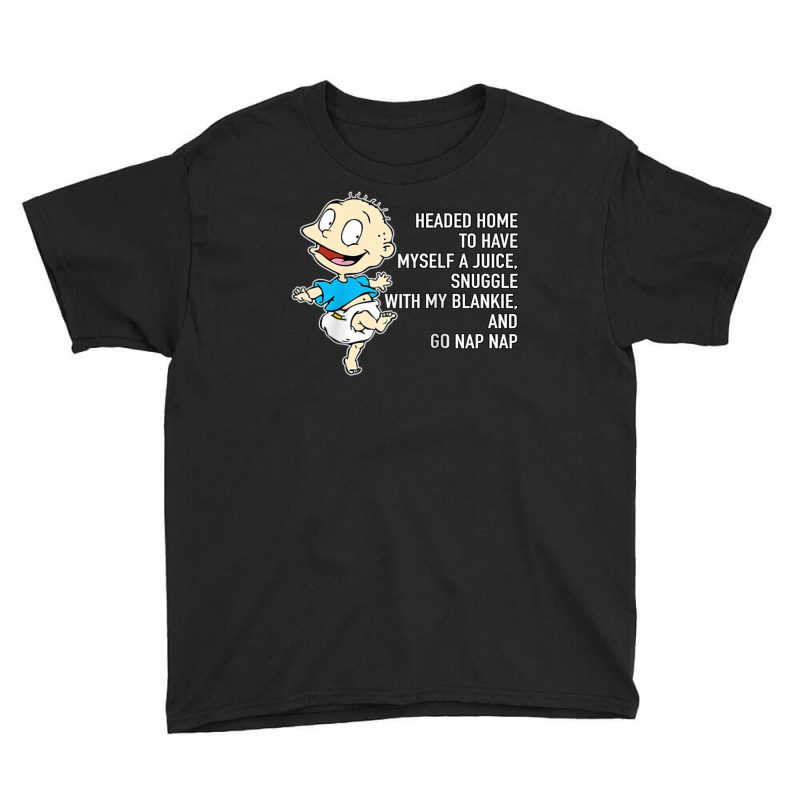 Mademark X Rugrats Tommy Pickles Juice, Blankie & Nap Nap Youth Tee by Kandurip541 | Artistshot