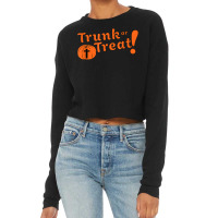 Trunk Or Treat Cute Christian Halloween T Shirt Cropped Sweater | Artistshot