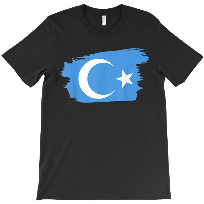 Uyghur Flag - China Camps Free Uighurs Uigurs Uygurs T-shirt | Artistshot