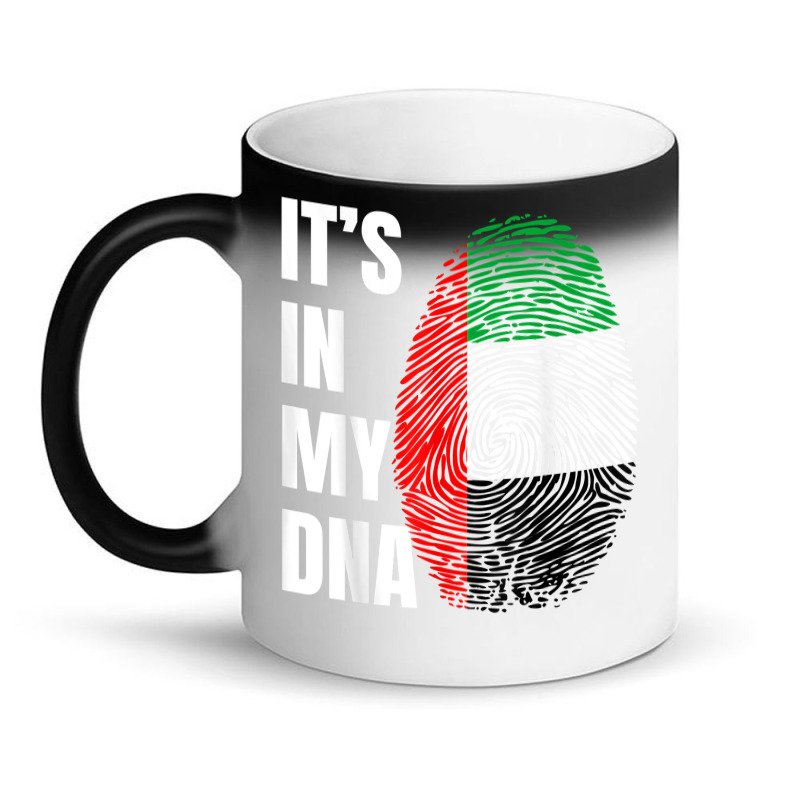 Fingerprint Dna Biometry Flag Arabic Emirates T Shirt Magic Mug by cm-arts | Artistshot