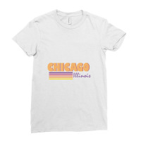 Chicago, Illinois Ladies Fitted T-shirt | Artistshot