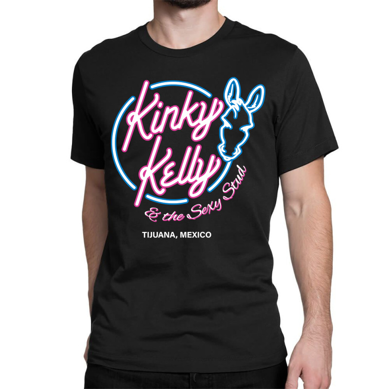Custom Kinky Kelly And The Sexy Stud Classic T-shirt By Aiello Mcdade -  Artistshot
