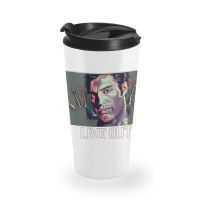 Live Out Your Magic (famous Face With Hands Fingers) Travel Mug | Artistshot