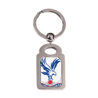 Crystal #palace Fc Silver Rectangle Keychain | Artistshot