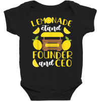 Lemonade Stand Founder And Ceo T Shirt Baby Bodysuit | Artistshot