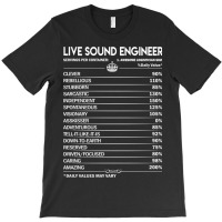 Live Sound Engineer T Shirt - Live Sound Engineer Factors Daily Gift I T-shirt | Artistshot