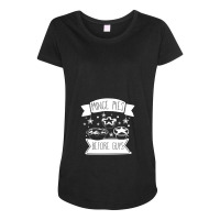 Christmas Mince Pies Before Maternity Scoop Neck T-shirt | Artistshot