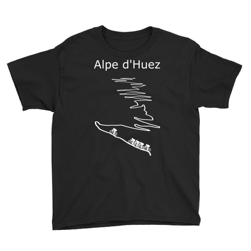 Alpe D Huez In France Cycling And Women Youth Tee | Artistshot