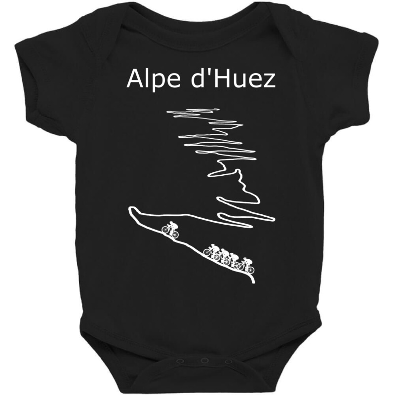 Alpe D Huez In France Cycling And Women Baby Bodysuit | Artistshot