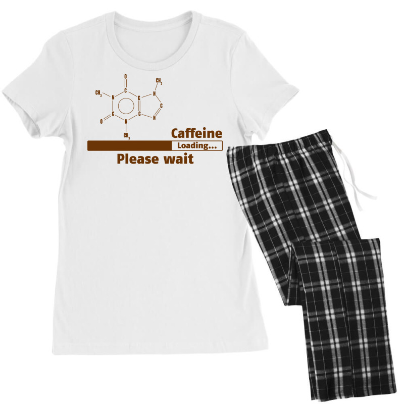 Caffeine Loading Please Wait For Light Women's Pajamas Set by autlu2024 | Artistshot