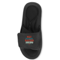 Hey Batter Batter Swing Slide Sandal | Artistshot