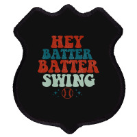 Hey Batter Batter Swing Shield Patch | Artistshot