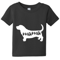 Basset Hounds Dog Mama Baby Tee | Artistshot