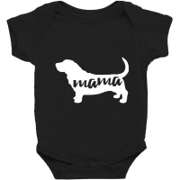 Basset Hounds Dog Mama Baby Bodysuit | Artistshot