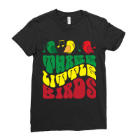 Three Little Birds Ladies Fitted T-shirt | Artistshot