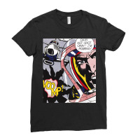 My Favorite People Hotshot Okay Roy Lichtenstein Music Vintage Retro Ladies Fitted T-shirt | Artistshot