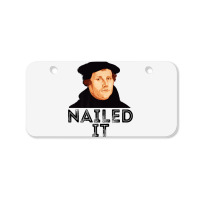 Martin Luther Nailed It 500th Reformation Day Protestant Premium T Shi Bicycle License Plate | Artistshot