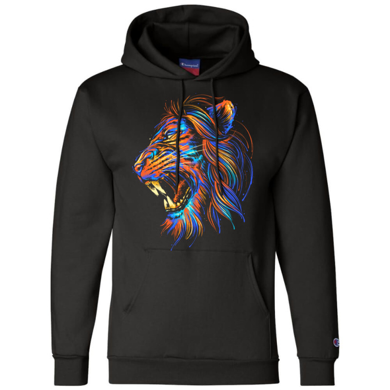 The Color Of Rage Champion Hoodie | Artistshot