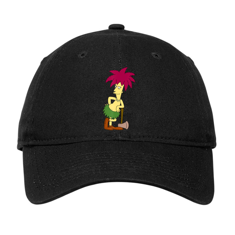 The Simpsons Sideshow Bob With Axe V2 Adjustable Cap by Kanmopsuk45 | Artistshot