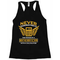 Math Calculator Racerback Tank | Artistshot