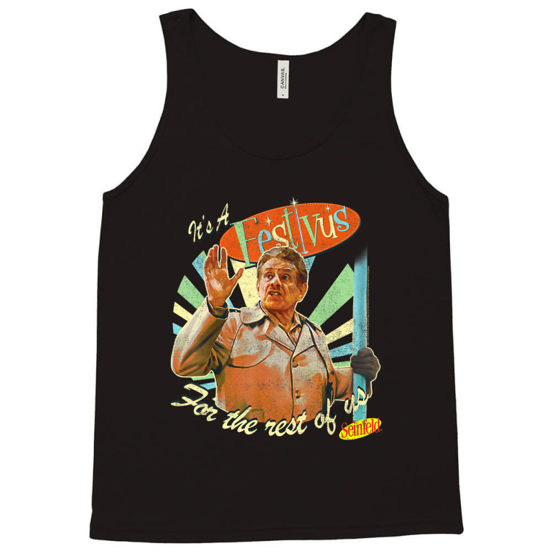 Seinfeld Festivus Frank Costanza Festivus Pole Tank Top by laughingtuy | Artistshot