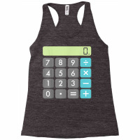 Calculator Halloween Costume Shirt Math Geek Cool Scary Gift T Shirt Racerback Tank | Artistshot