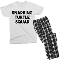 Snapping Turtle Lover Funny Snapping Turtle Squad Men's T-shirt Pajama Set | Artistshot