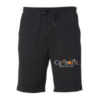 Catholic Since 33 Ad T Shirt Fleece Short | Artistshot