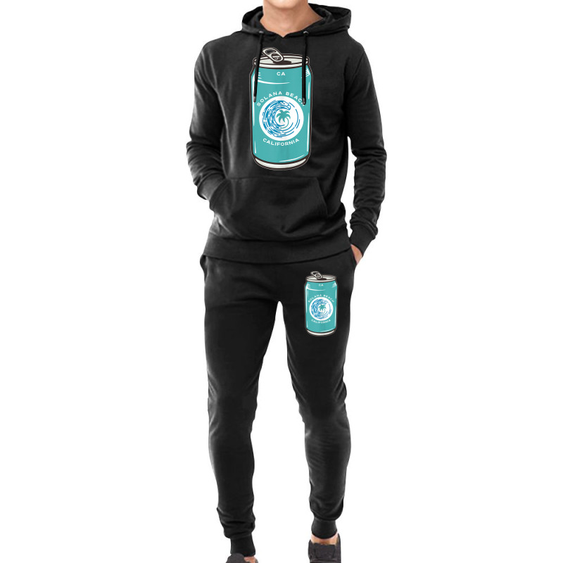 Solana Beach California Ca Beer Soda Pop Drinking Souvenir Tank Top Hoodie & Jogger set by cm-arts | Artistshot