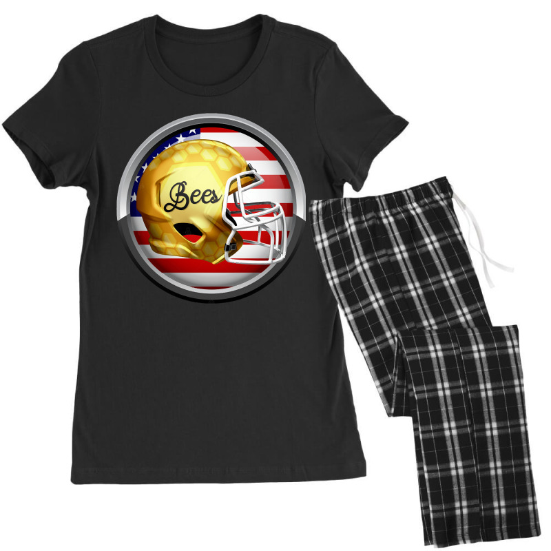 American Football Bees, American Football Bee, American, Football Bees Women's Pajamas Set | Artistshot