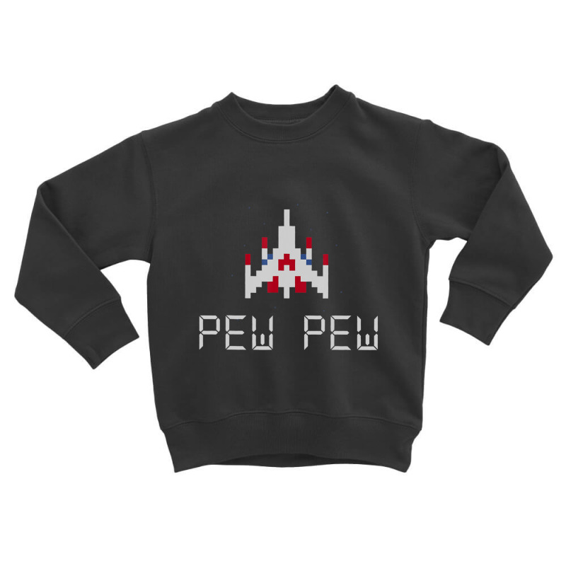 Arcade Retro Video Game Ship Toddler Sweatshirt by cm-arts | Artistshot