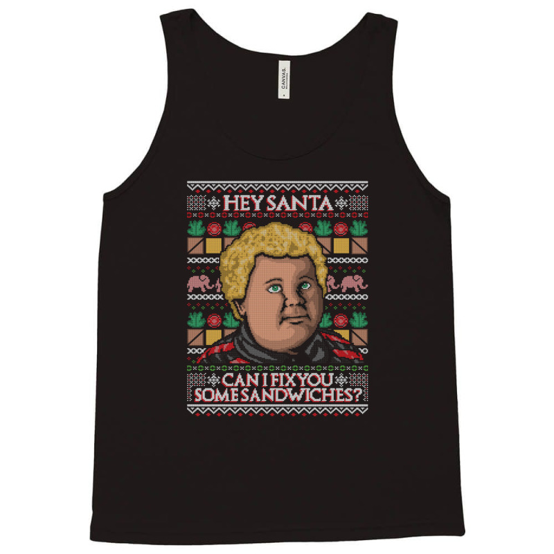 Santa Ugly Sweater Tank Top | Artistshot