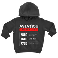 Aviation Cheat Codes Gift, Aviation Gift, Pilogift Pullover Hoodie Toddler Hoodie | Artistshot