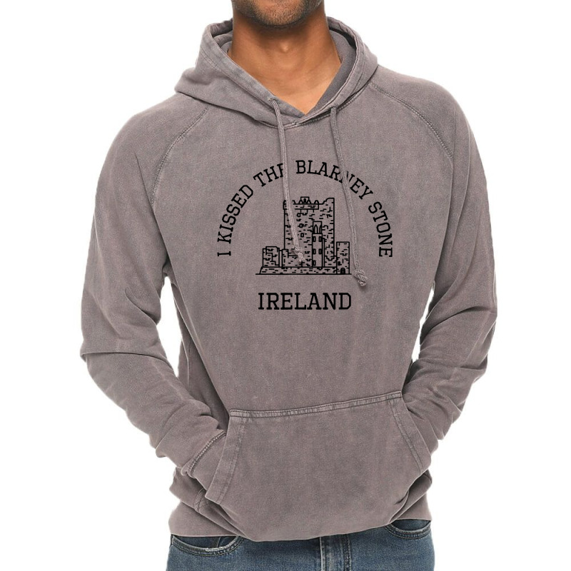 I Kissed The Blarney Stone Vintage Hoodie | Artistshot