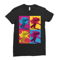 Scott Pilgrim Vs The World Pop Art Ladies Fitted T-shirt | Artistshot