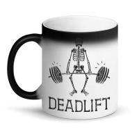 Deadlift Funny Halloween Skeleton Weight Lifting Workout Tank Top Magic Mug | Artistshot