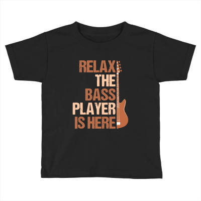Guitar Player Toddler T-shirt Designed By Britney Tees