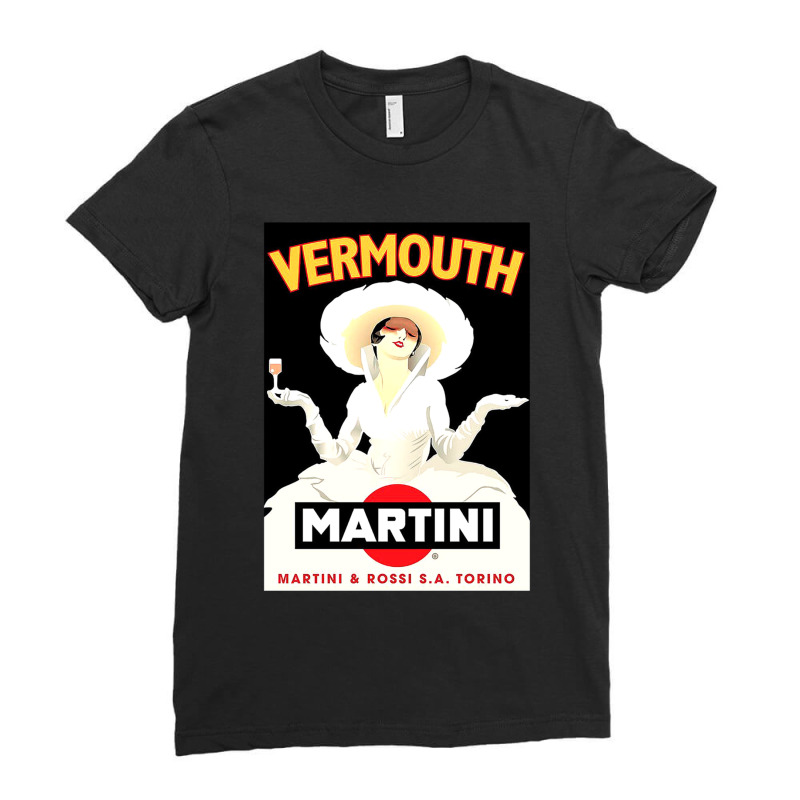 Martini Vermouth Martini Vermouth Martini Vermouth Ladies Fitted T-Shirt by cm-arts | Artistshot