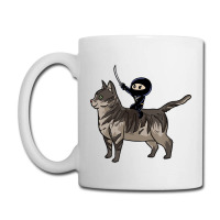 American Curl Cat Tomo Ninja Riding Fantasy Anime Coffee Mug | Artistshot