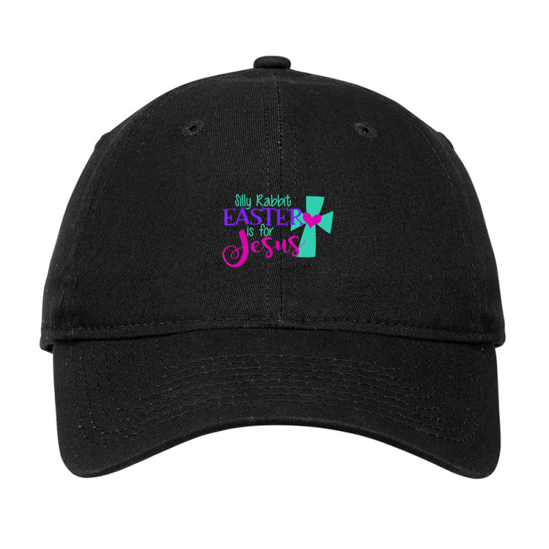 Christian Silly Rabbit Easter Is For Jesus Love God Funny Adjustable Cap | Artistshot