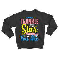 Twinkle Twinkle Little Star! Keeper Of The Gender Long Sleeve T Shirt Toddler Sweatshirt | Artistshot