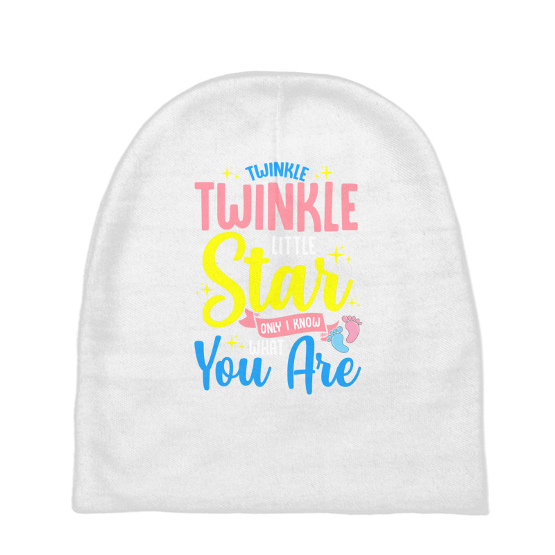 Twinkle Twinkle Little Star! Keeper Of The Gender Long Sleeve T Shirt Baby Beanies | Artistshot