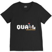 California Quail Whisperer Lovely Quails Farmer Christmas T Shirt V-neck Tee | Artistshot