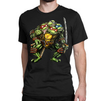 Turtle Monster, Turtle Green Monster, Turtle Green, Turtle Monster Lov Classic T-shirt | Artistshot