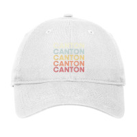 Canton New York Canton Ny Retro Vintage Text T Shirt Adjustable Cap | Artistshot