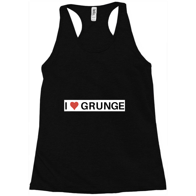 90s I Love Grunge Music Racerback Tank by Kosdapen517 | Artistshot