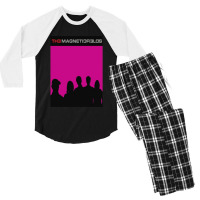 Magnetic Men's 3/4 Sleeve Pajama Set | Artistshot