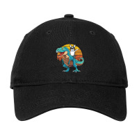 Boson Errier Dog Riding Dinosaur Rex Boys Adjustable Cap | Artistshot