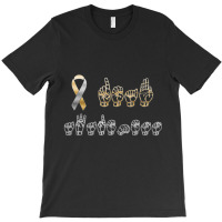 Asl American Sign Language Deaf Awareness T-shirt | Artistshot