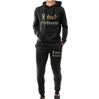 Asl American Sign Language Deaf Awareness Hoodie & Jogger Set | Artistshot